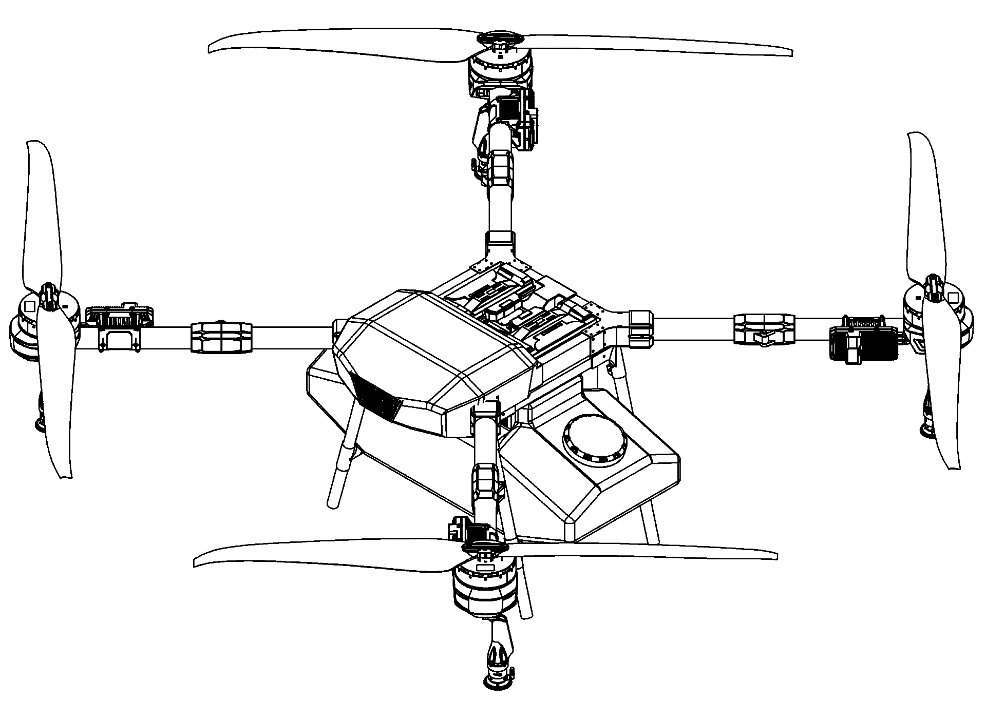 Foto de plano del dron